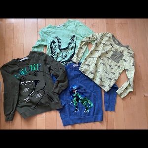 H&M tops and sweaters for little dinosaur lover!